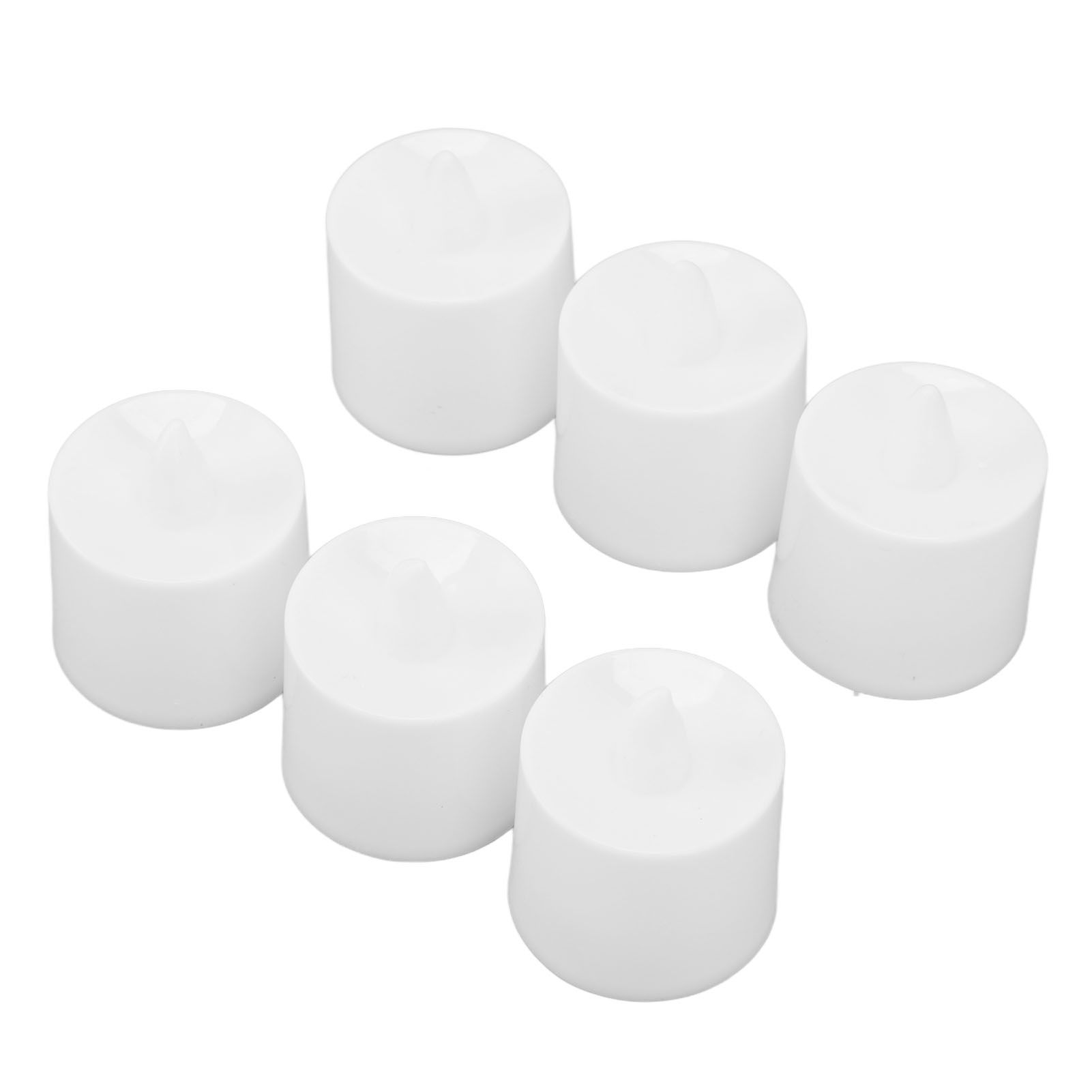 12Pcs LED Candle Light Cylindrical Shape Electronic Flameless LED Candle Lamp for Holiday Wedding Party - Image 5