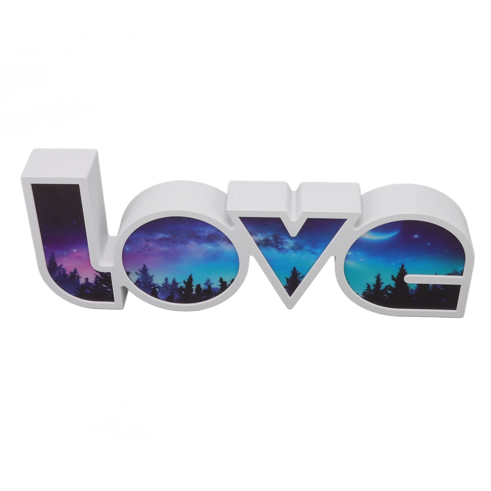 Love Letter Light LED USB and Battery Power Supply White Light Love Sign Decorations Light for Birthday Festival Forest - Image 7