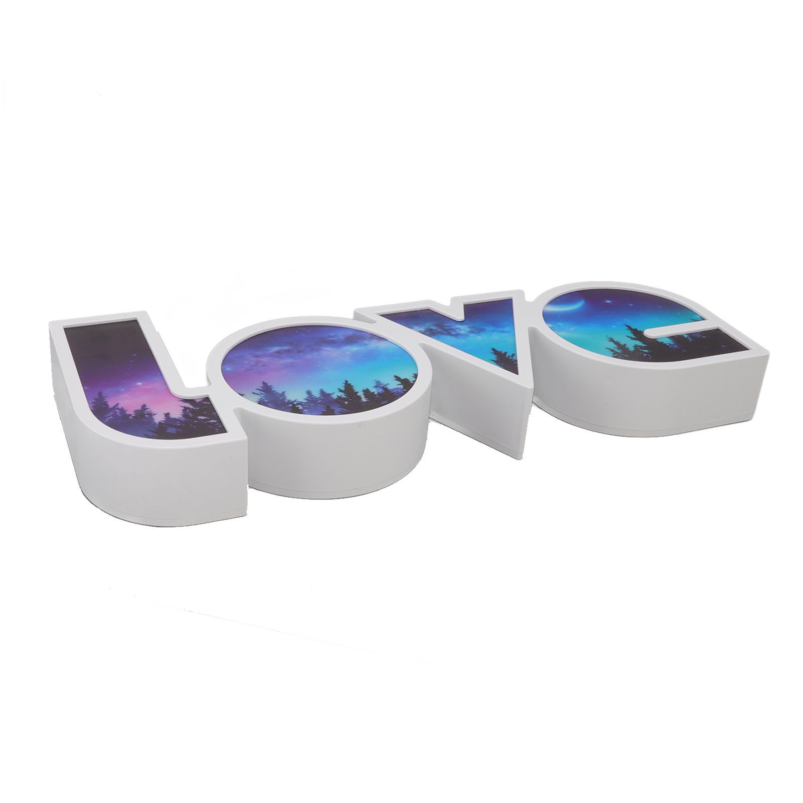 Love Letter Light LED USB and Battery Power Supply White Light Love Sign Decorations Light for Birthday Festival Forest - Image 8