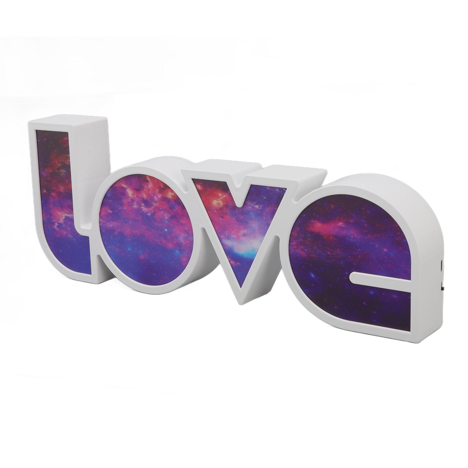 Love Letter Light LED USB and Battery Power Supply White Light Love Sign Decorations Light for Birthday Festival Milky Way - Image 3