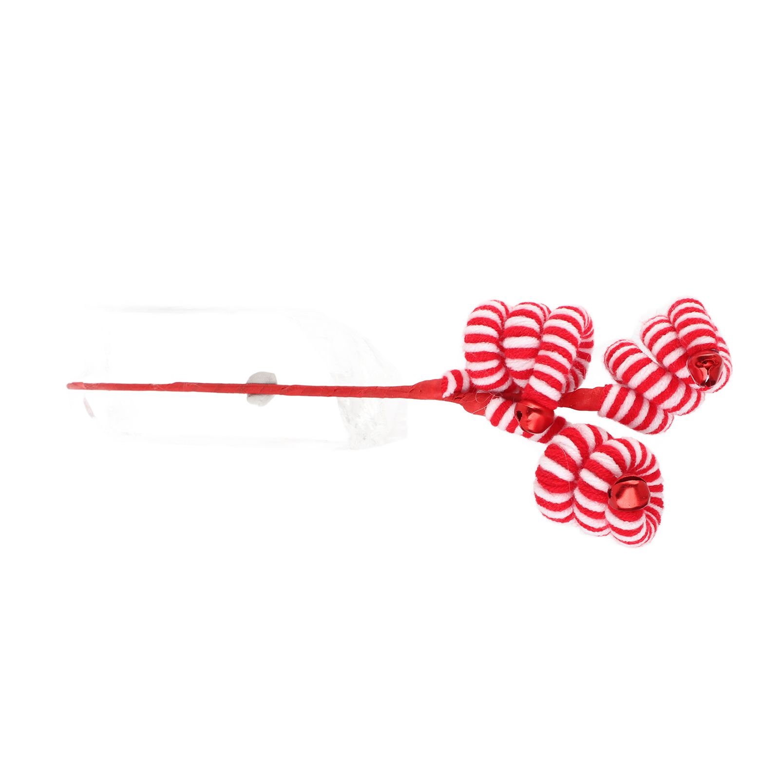 Christmas Candy Canes Wool Christmas Candy Cane Hanging Ornaments - Image 2