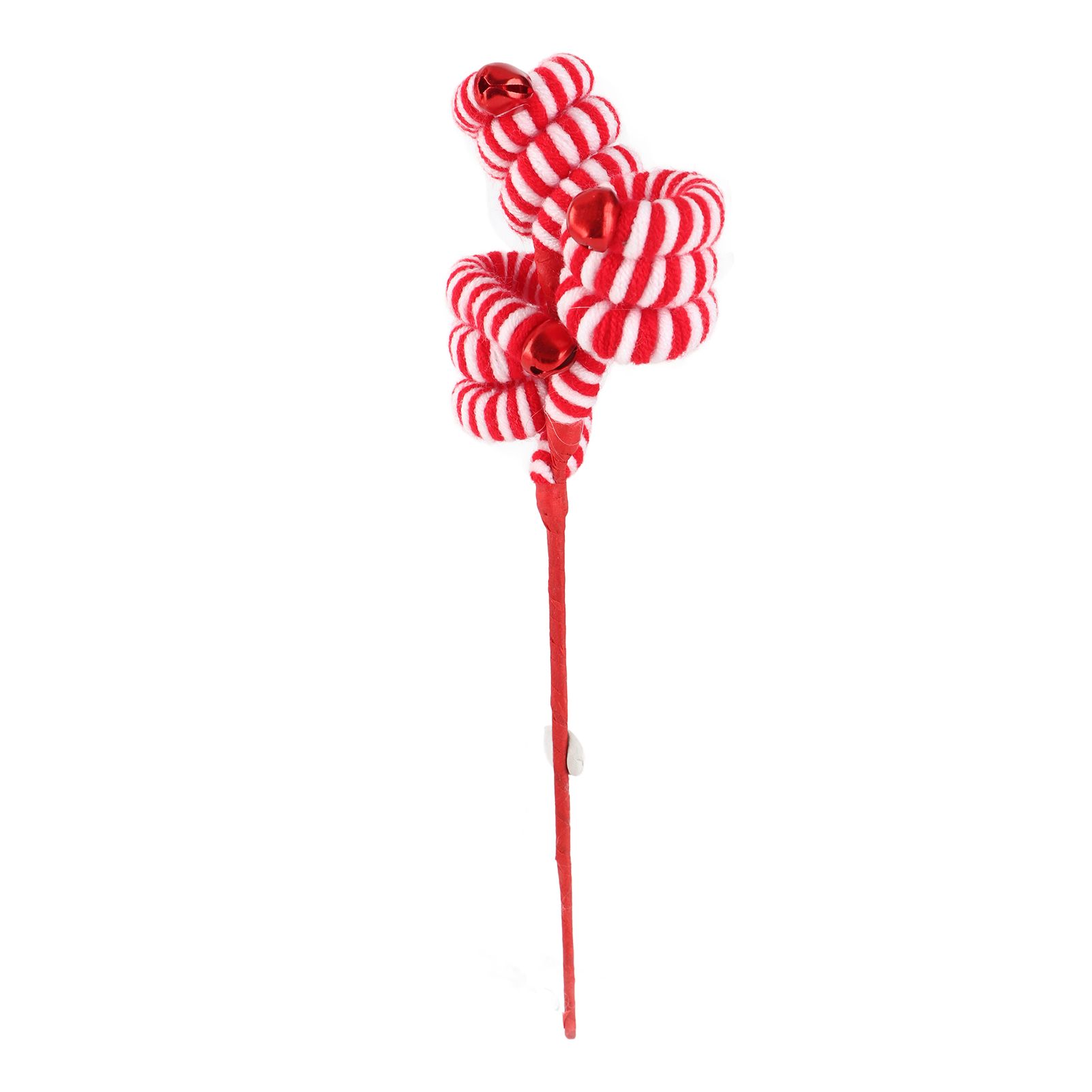 Christmas Candy Canes Wool Christmas Candy Cane Hanging Ornaments - Image 3