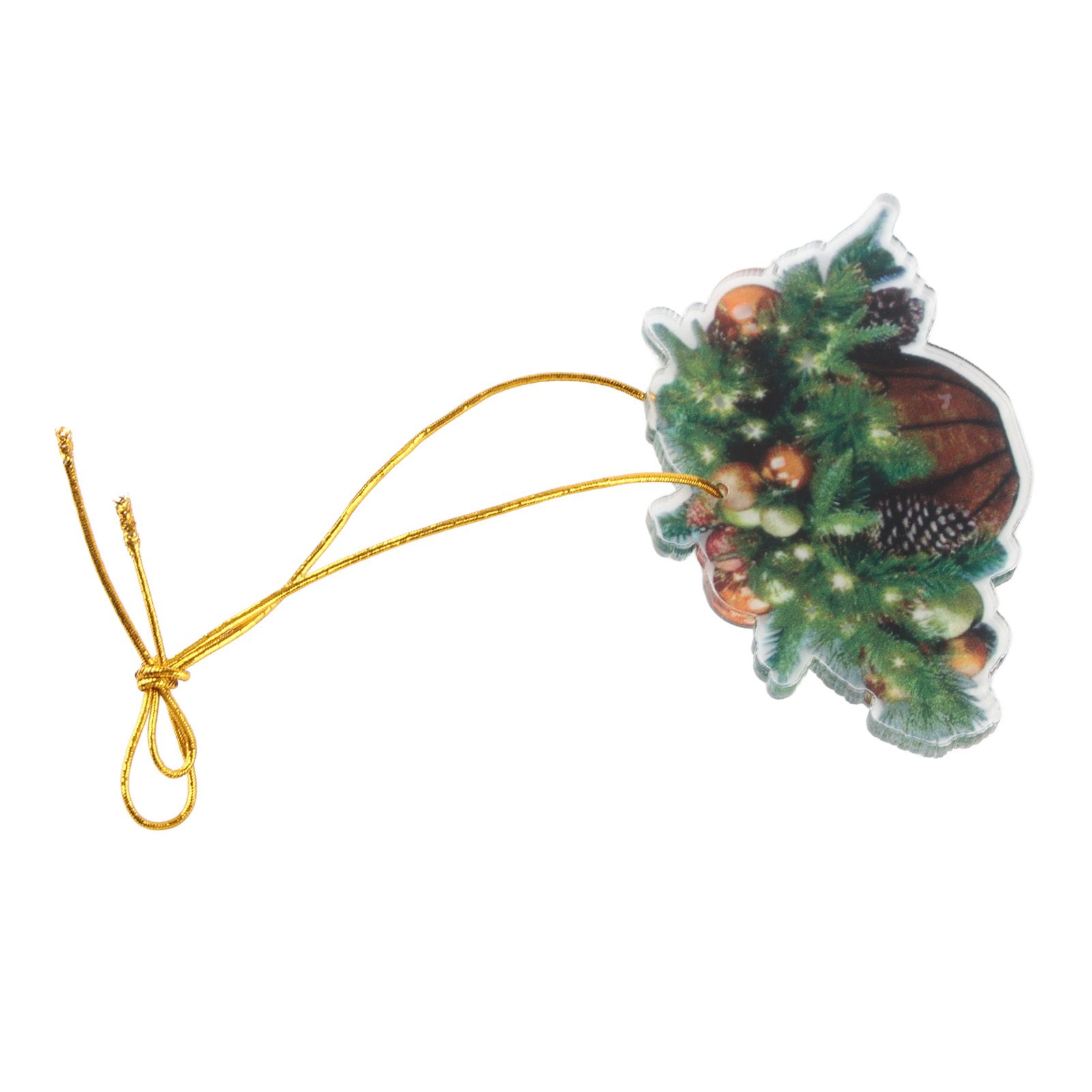 Christmas Acrylic Christmas Tree Pendant Decoration Basket - Image 2