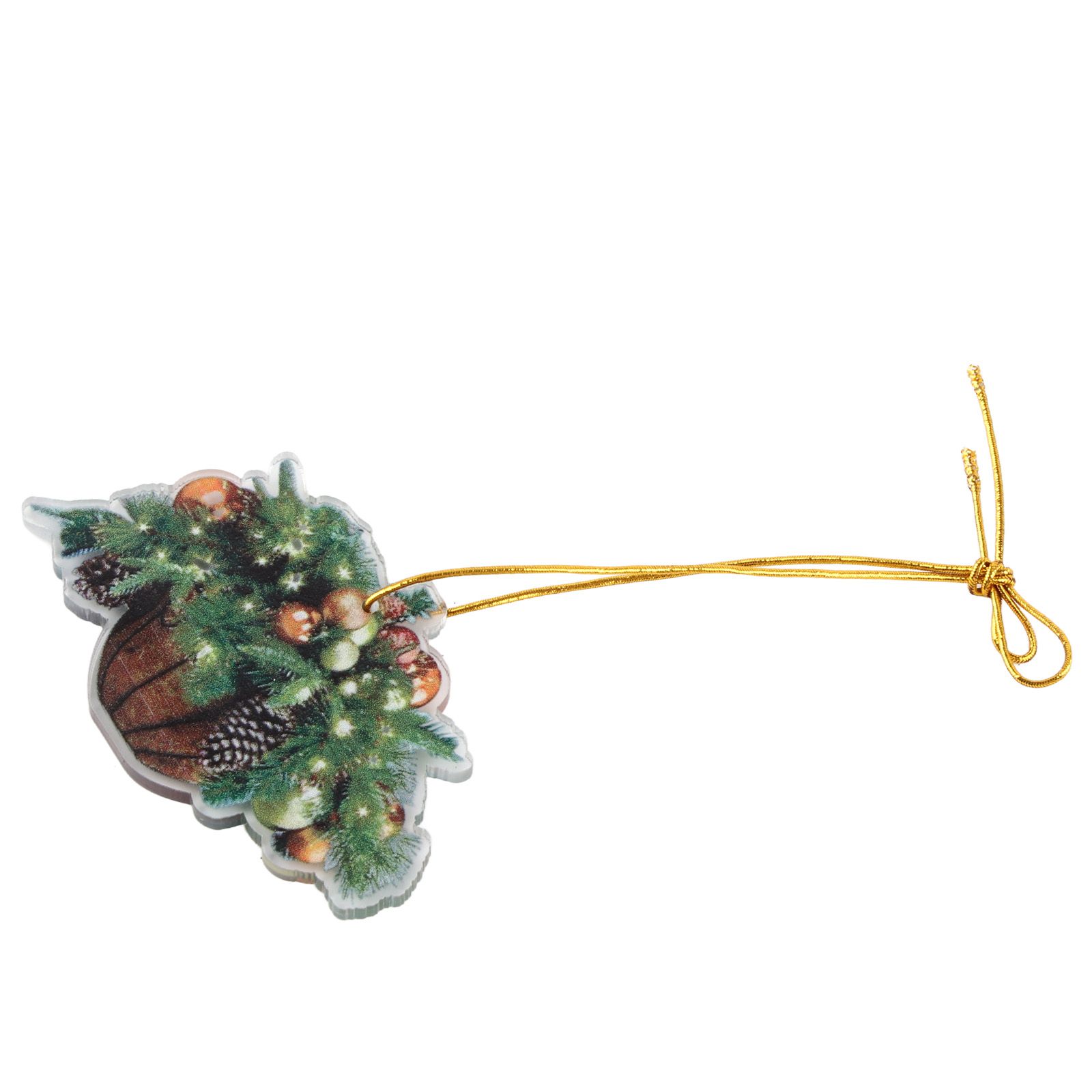 Christmas Acrylic Christmas Tree Pendant Decoration Basket - Image 8