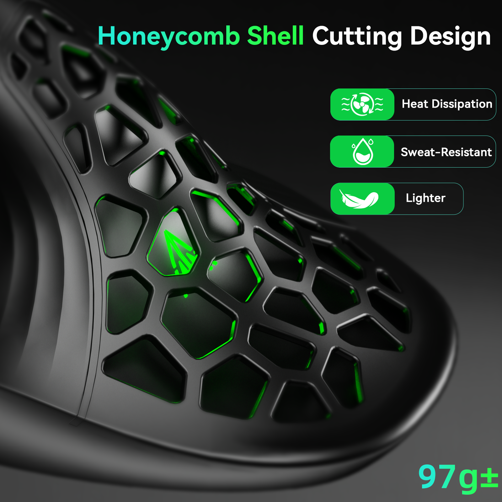 Solakaka E9 3 Mode Vertical Ergonomic Mouse, Bluetooth 5.3 USB 2.4G Wired Tri-Mode Rechargeable Wireless Vertical Mouse,black - Image 5