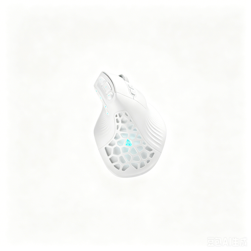 Solakaka E9 3 Mode Vertical Ergonomic Mouse, Bluetooth 5.3 USB 2.4G Wired Tri-Mode Rechargeable Wireless Vertical Mouse,white - Image 1