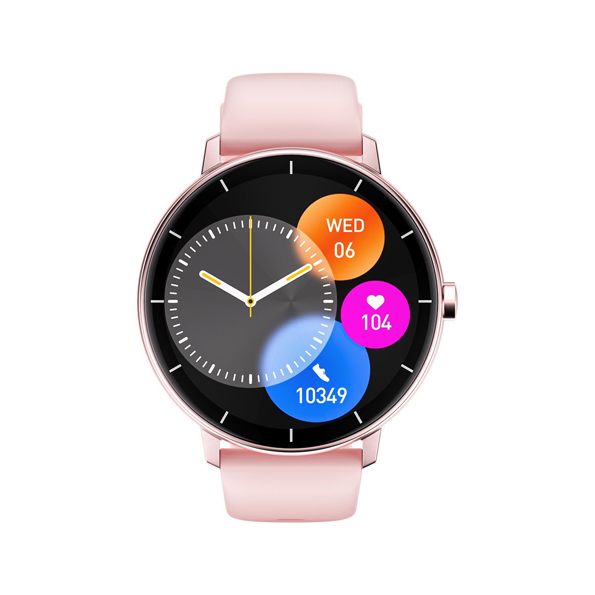 GTR4 Pro Bluetooth Call Smart Watch, Waterproof Fitness Tracker with Heart Rate Sleep Monitor for Android iOS，pink - Image 1