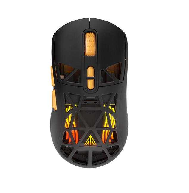 SM802 Tri‑Mode Gaming Mouse, Adjustable DPI, RGB Backlight, Ergonomic Wireless Mouse,black - Image 1
