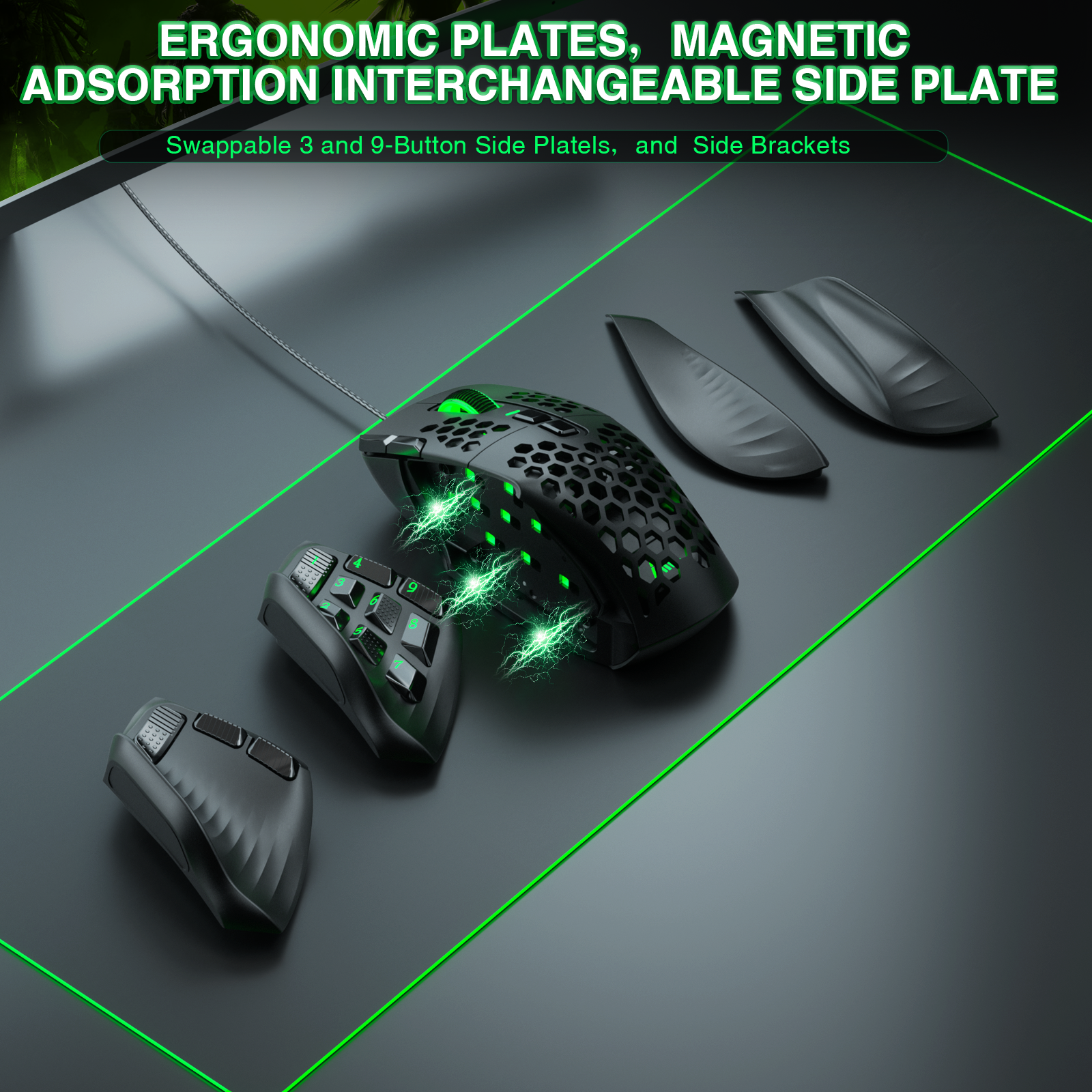 SOLAKAKA SM809 Wired MMO Gaming Mouse - Image 7