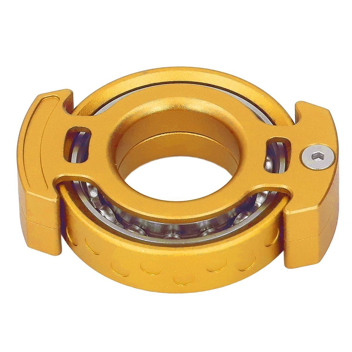 Fingertip Gyroscope Reduce Anxiety Free Rotating Decompression Toy Orange - Image 3