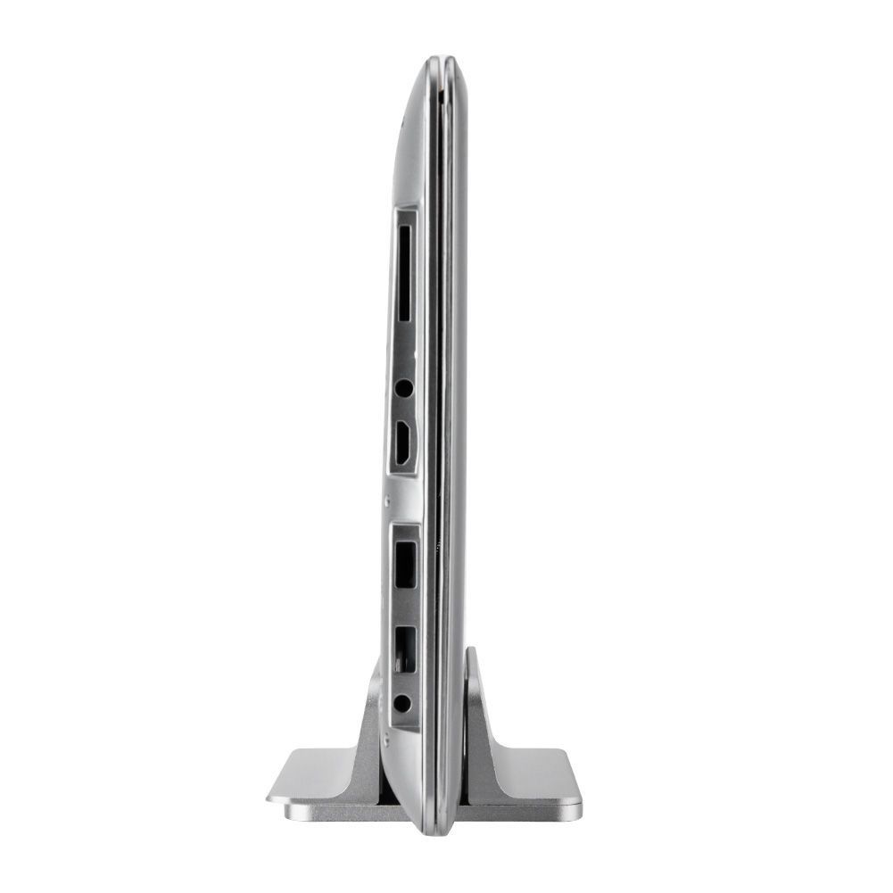 Adjustable Aluminum Vertical Laptop Stand NoteBooks Holder - Image 5