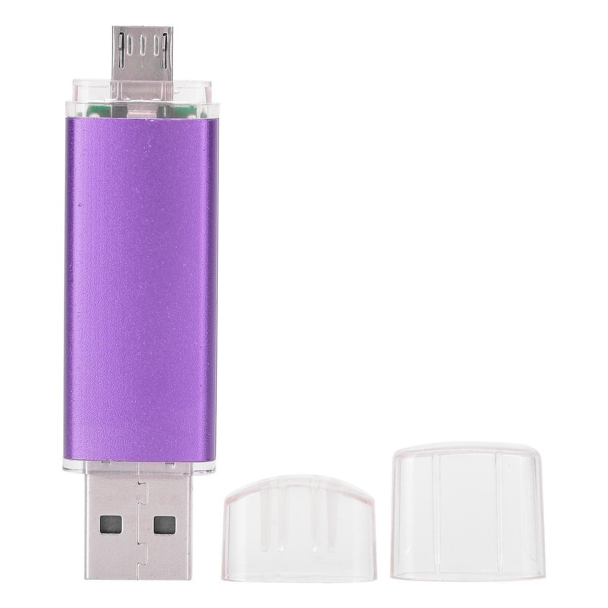 Micro U Disk 2 in 1 USB OTG Memory Stick USB2.0 Flash Drive Computer - Image 2