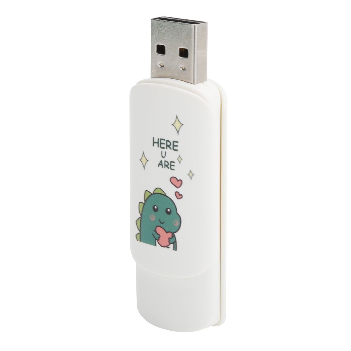 U Disk Slide Cover Type Cartoon Pattern Portable USB Flash Drive Memory - Image 4