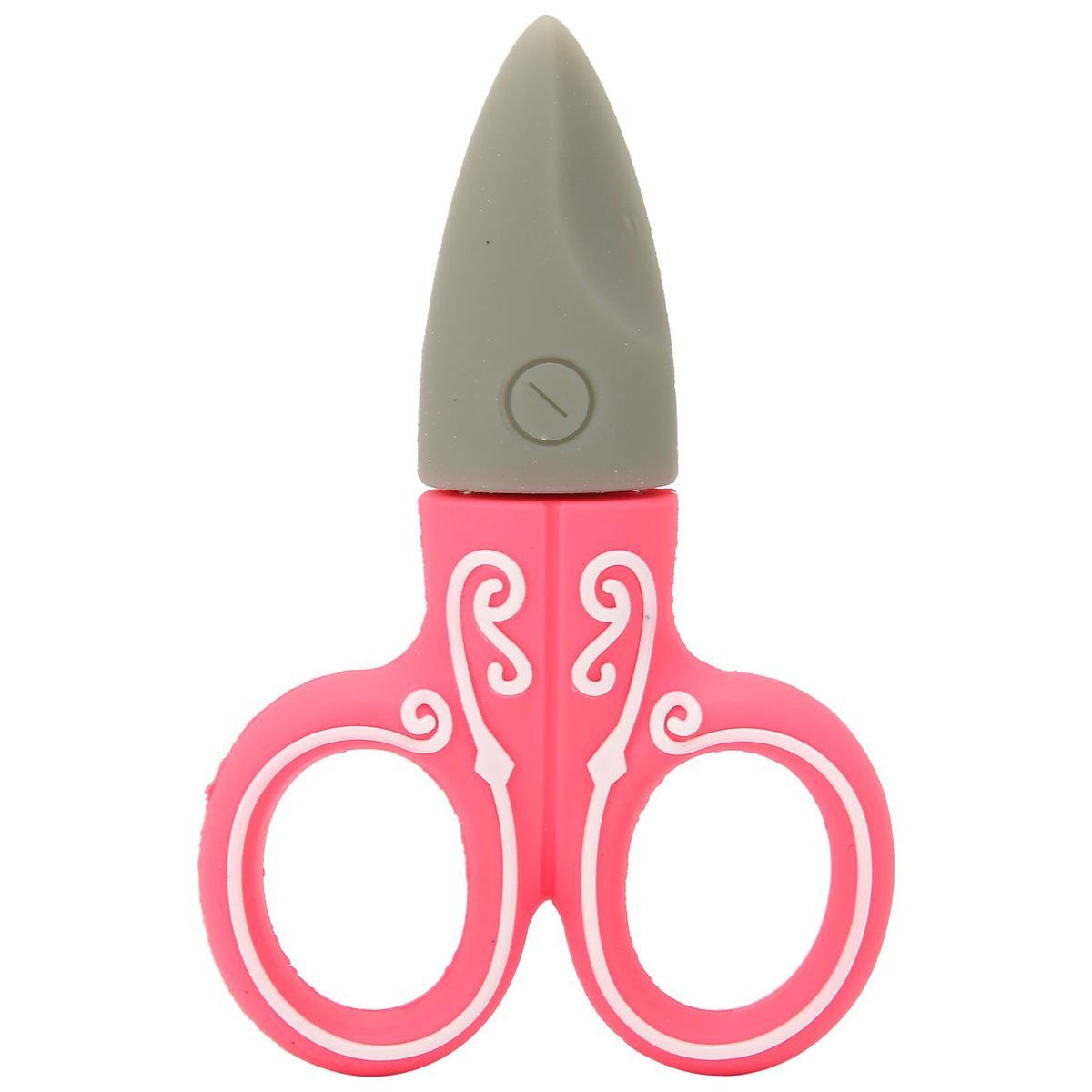 Cartoon U Disk Red Scissors Shears Tailor Model Bulk Storage Flash Drive - Image 1