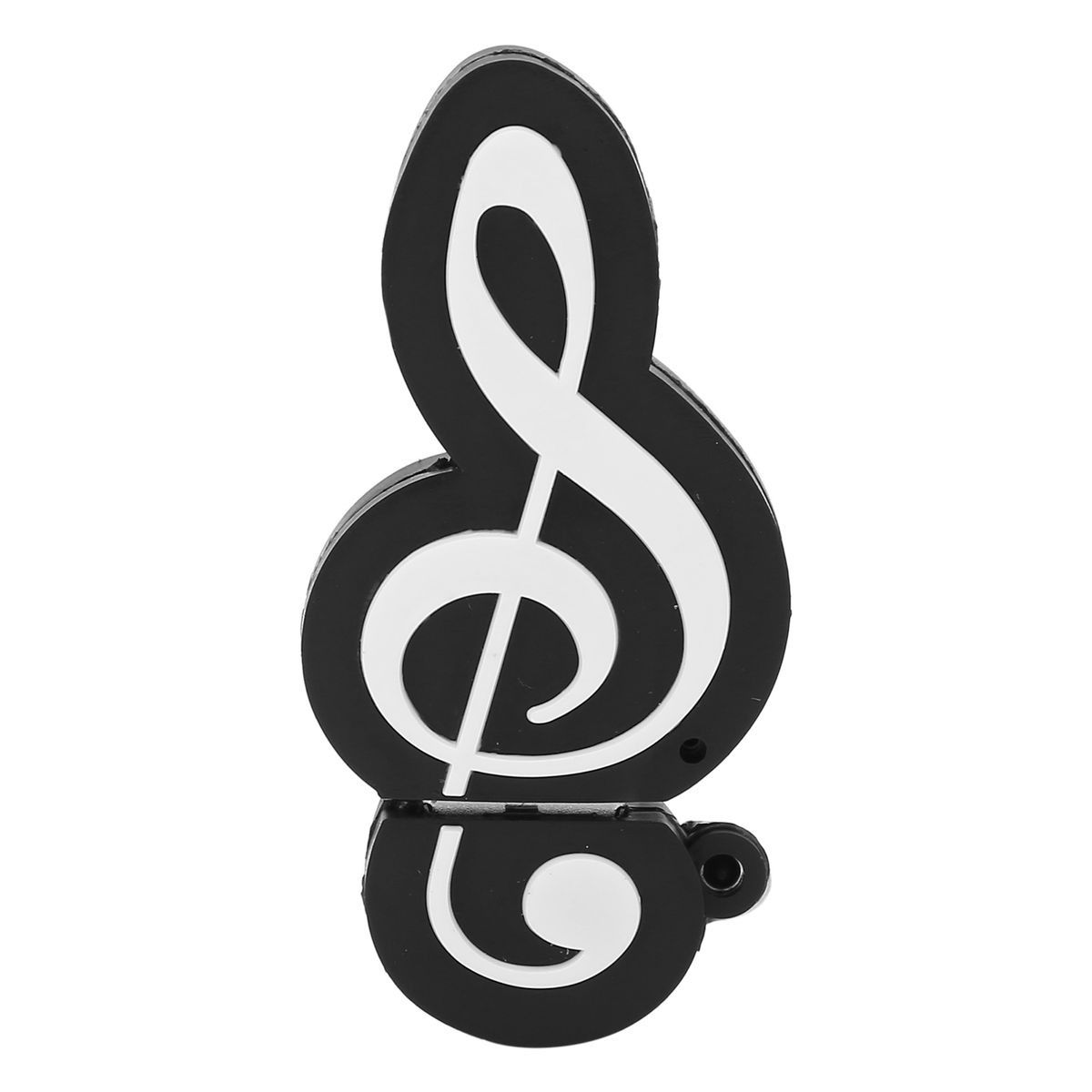 Black Note Appearance USB Flash Drive Cute Music Movie Data Transfer USB - Image 1