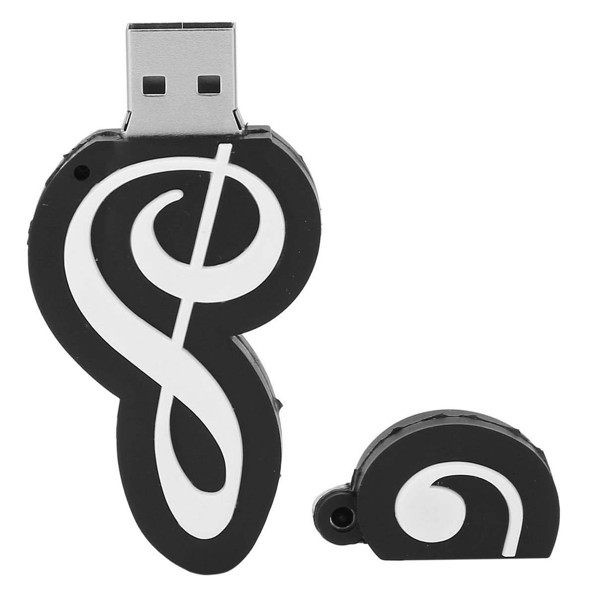 Black Note Appearance USB Flash Drive Cute Music Movie Data Transfer USB - Image 3