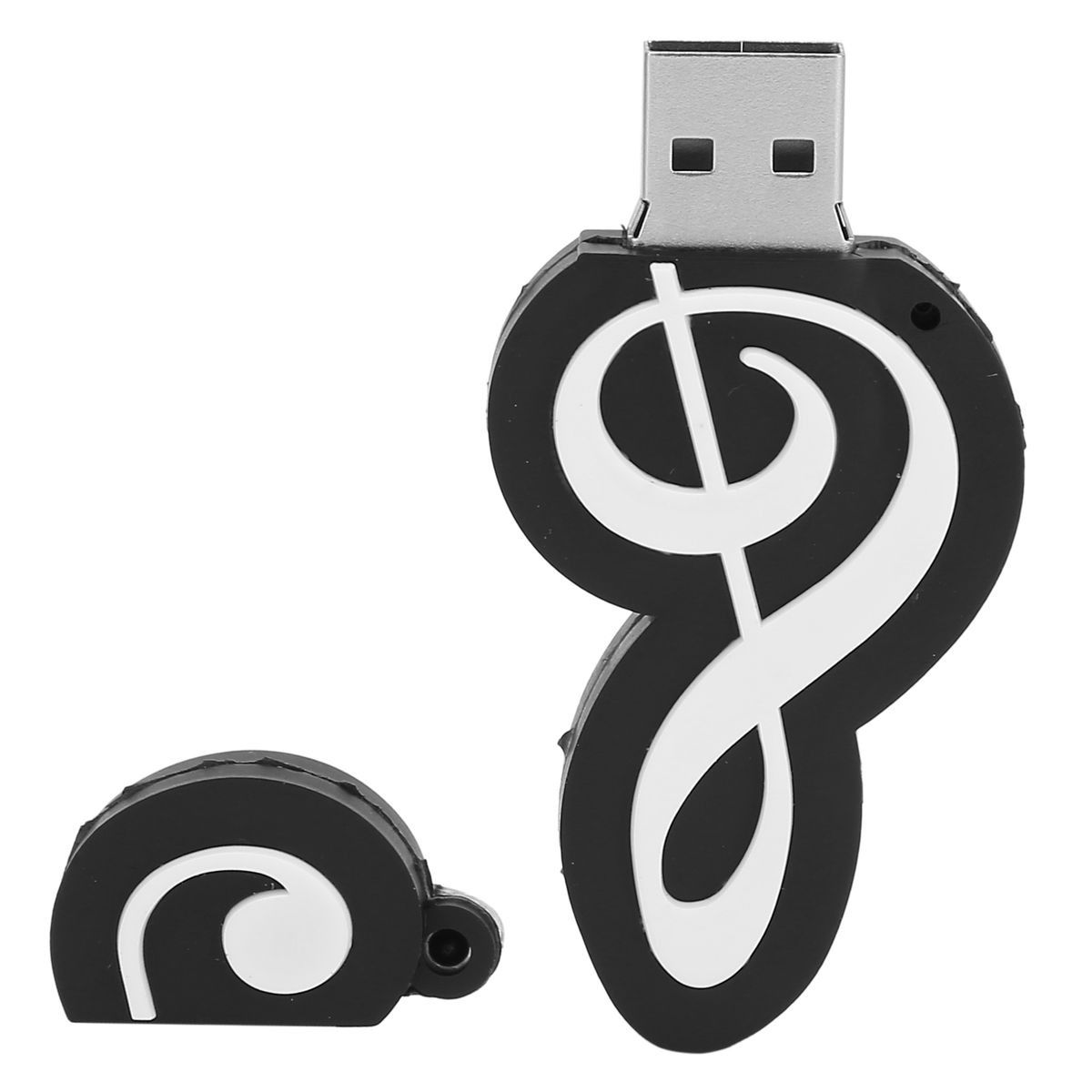 Black Note Appearance USB Flash Drive Cute Music Movie Data Transfer USB - Image 4