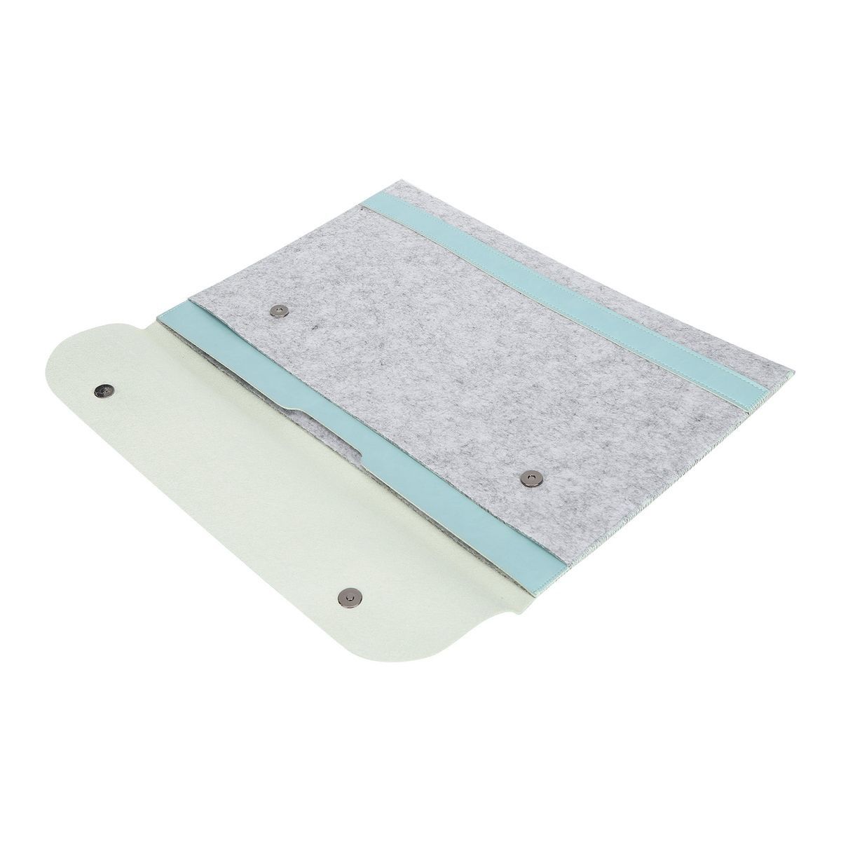 Laptop Sleeve Flip Type Protective Double Layer Felt Microfiber Computer - Image 3