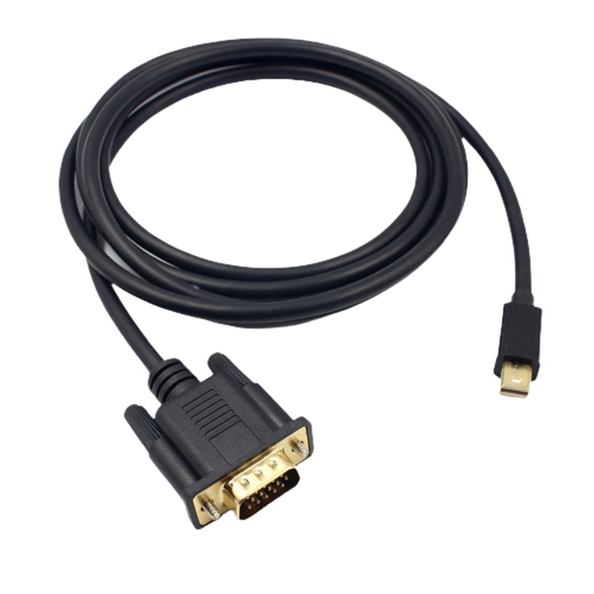 1.8M MIni DP to VGA Adapter 1080P DP to VGA Adapter HDTV Display for MacBoo - Image 1