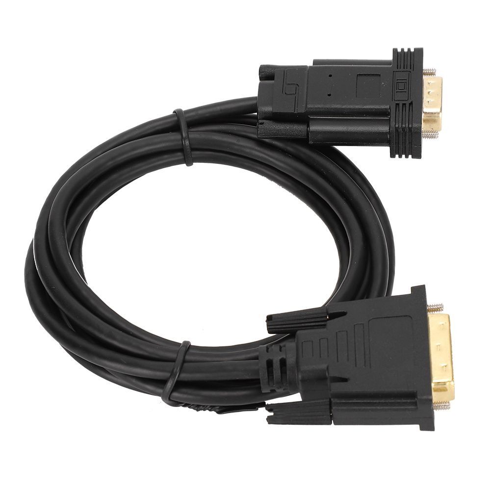 HD Video Computer Accessory Adapter Cord 1080P DVI to VGA Male 2?Meter for - Image 3
