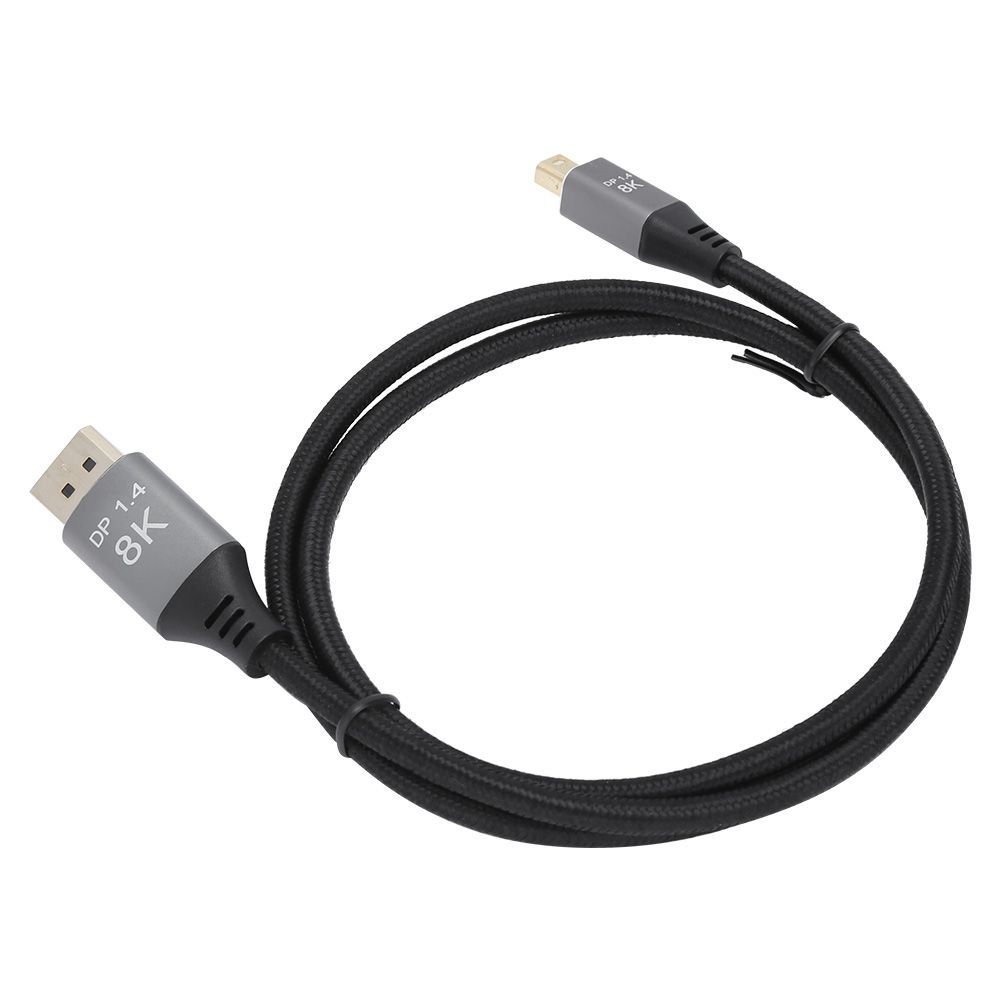 B0305‑1 Mini DP to DP Adapter 1.4 Version 8K High Definition 3.3ft Le - Image 1