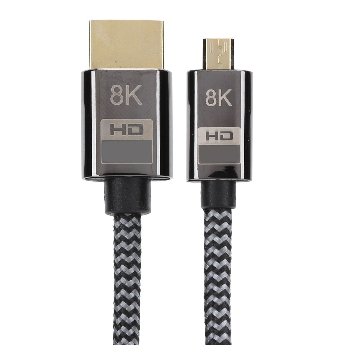 Micro Conversion HDMI to HDMI HD Video Braided Net Computer Connection Acce - Image 4