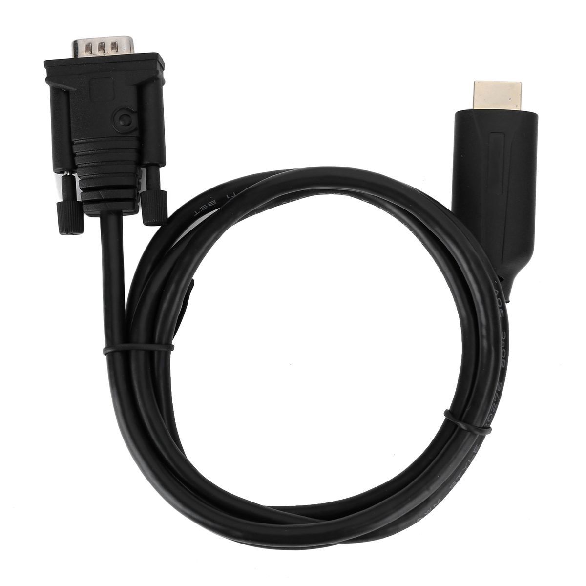 HDMI to VGA Adapter Adapter Digital to Analog Signal Transformer with 1.2m - Image 1