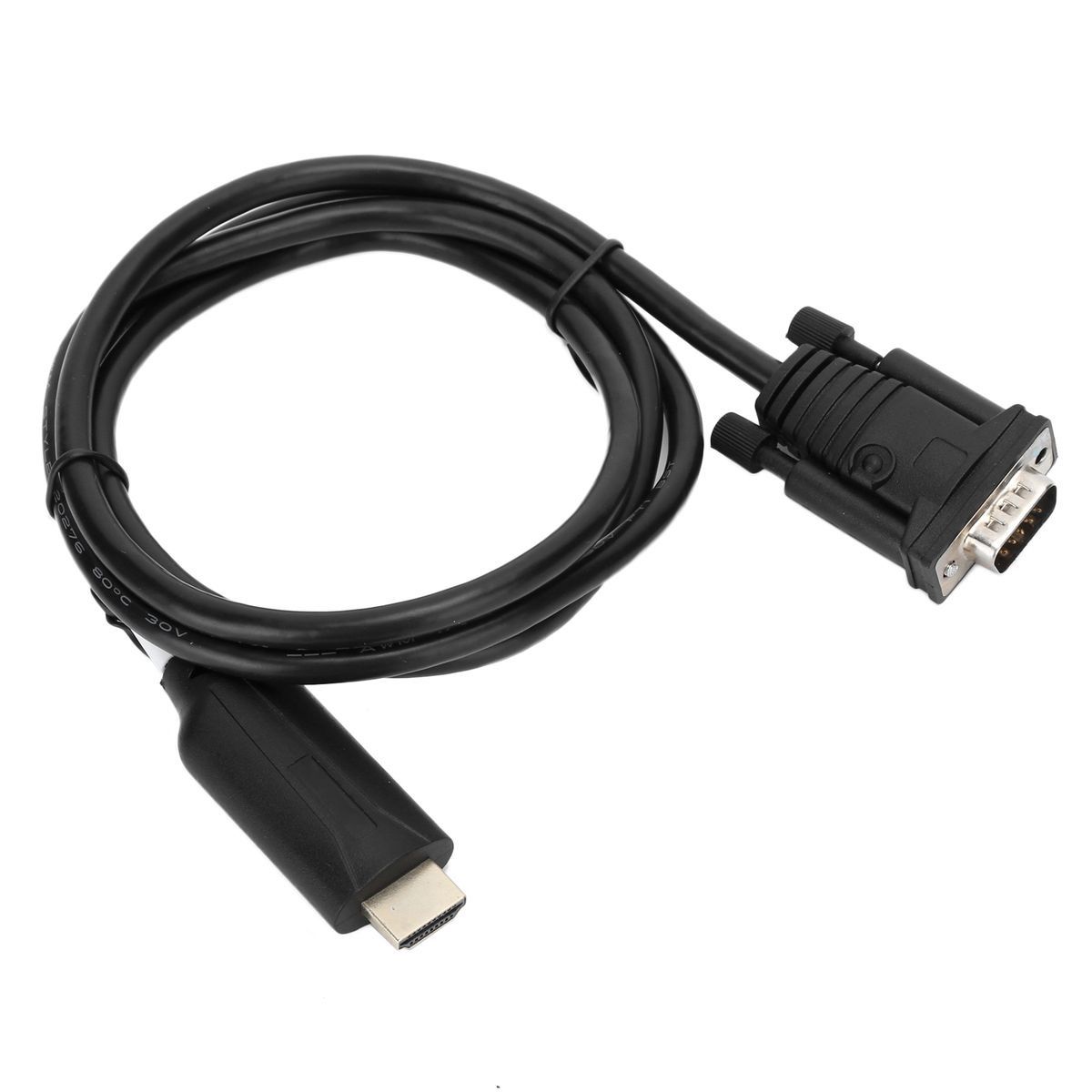 HDMI to VGA Adapter Adapter Digital to Analog Signal Transformer with 1.2m - Image 2