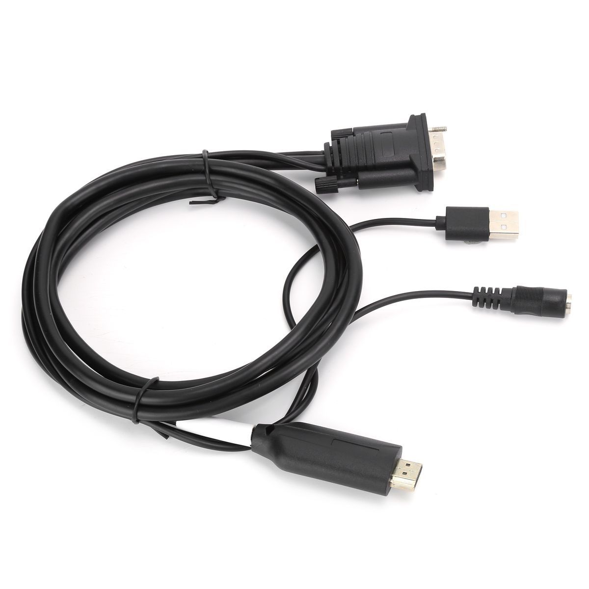 HDMI to VGA Adapter Adapter Digital to Analog Transformer with 1.8m USB - Image 3