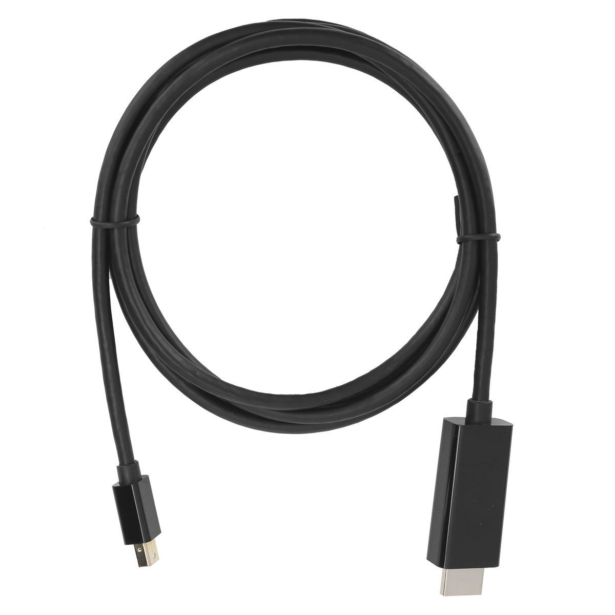M/M Adapter Mini DP HDMI Video Computer TV Accessories B0203 Black - Image 1