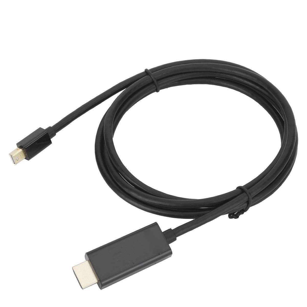 M/M Adapter Mini DP HDMI Video Computer TV Accessories B0203 Black - Image 2
