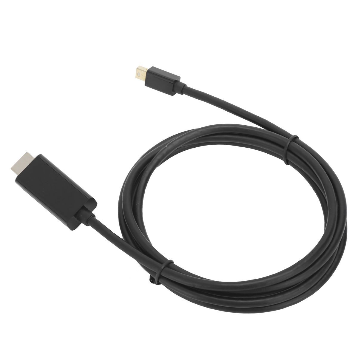 M/M Adapter Mini DP HDMI Video Computer TV Accessories B0203 Black - Image 3