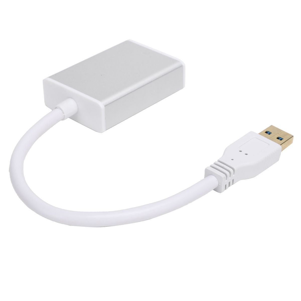 USB to HDMI Adapter with Drive Extend Display DeviceSilver Gray - Image 4