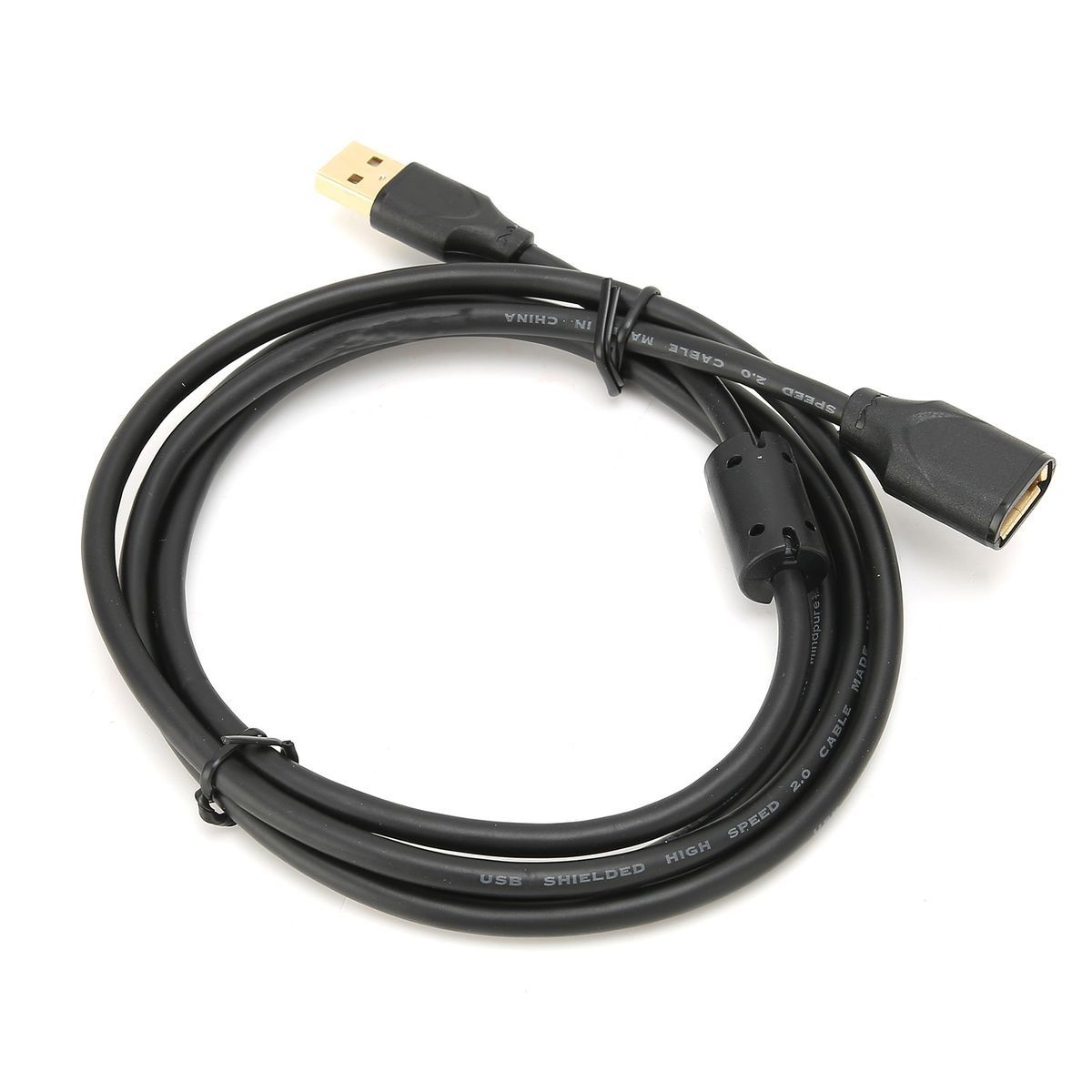 MINDPURE USB 2.0 Extender Gilded Flexible Antioxidant EcoFriendly Data Exte - Image 2