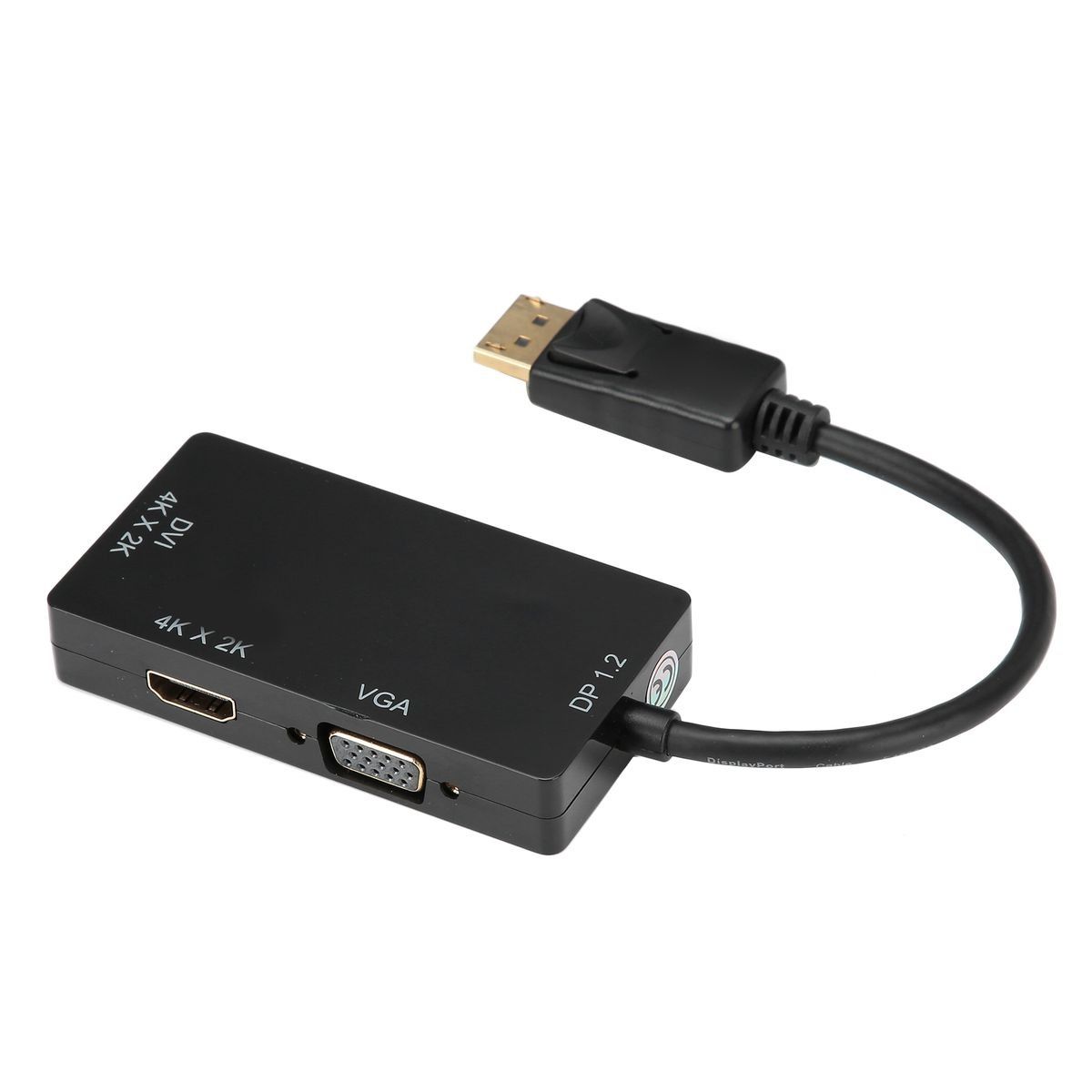 3-in-1 Adapter DP to HDMI/VGA/DVI Multifunction High Definition Adapter - Image 2