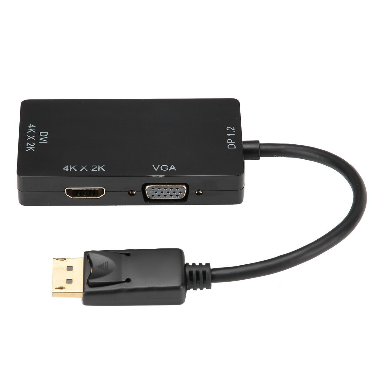 3-in-1 Adapter DP to HDMI/VGA/DVI Multifunction High Definition Adapter - Image 4