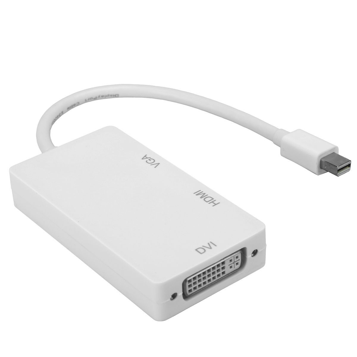 3?in?1 Adapter Mini DP to HDMI VGA DVI Display Port Convert No External Pow - Image 1