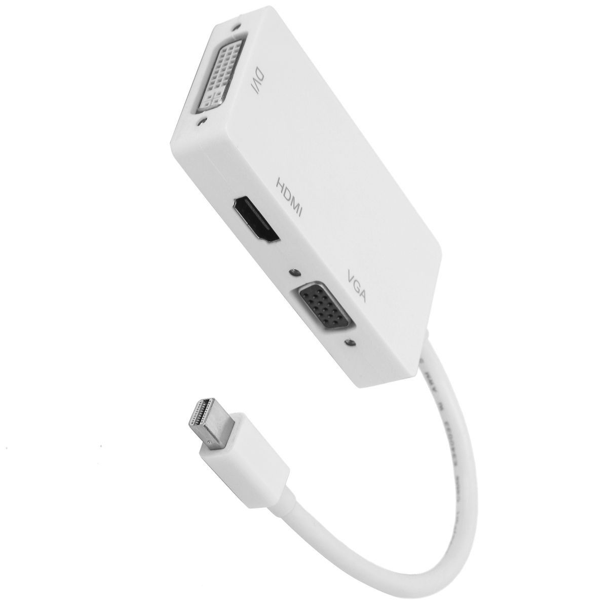 3?in?1 Adapter Mini DP to HDMI VGA DVI Display Port Convert No External Pow - Image 3