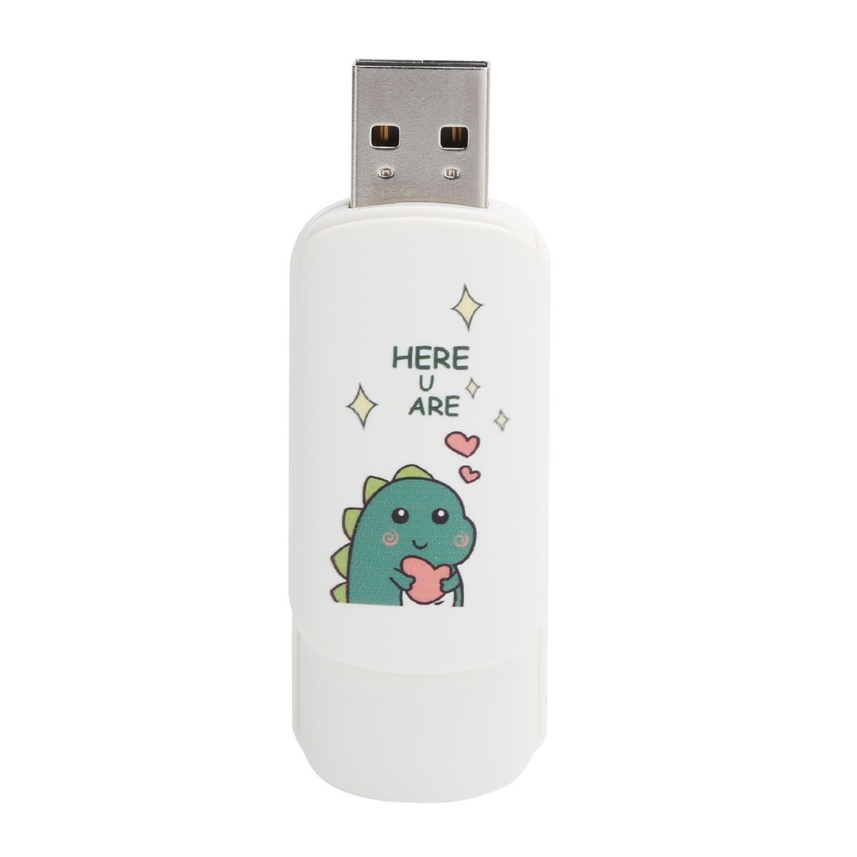 U Disk Slide Cover Type Cartoon Pattern Portable USB Flash Drive Memory - Image 2