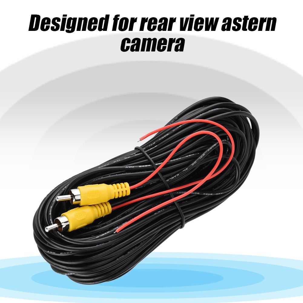 2PCS RCA M/M Nickel Plated Plug Audio Video Cord(20m) - Image 3