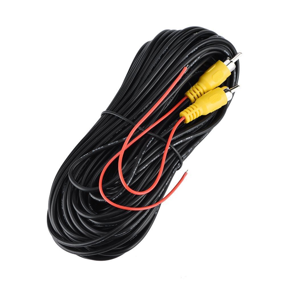 2PCS RCA M/M Nickel Plated Plug Audio Video Cord(20m) - Image 4