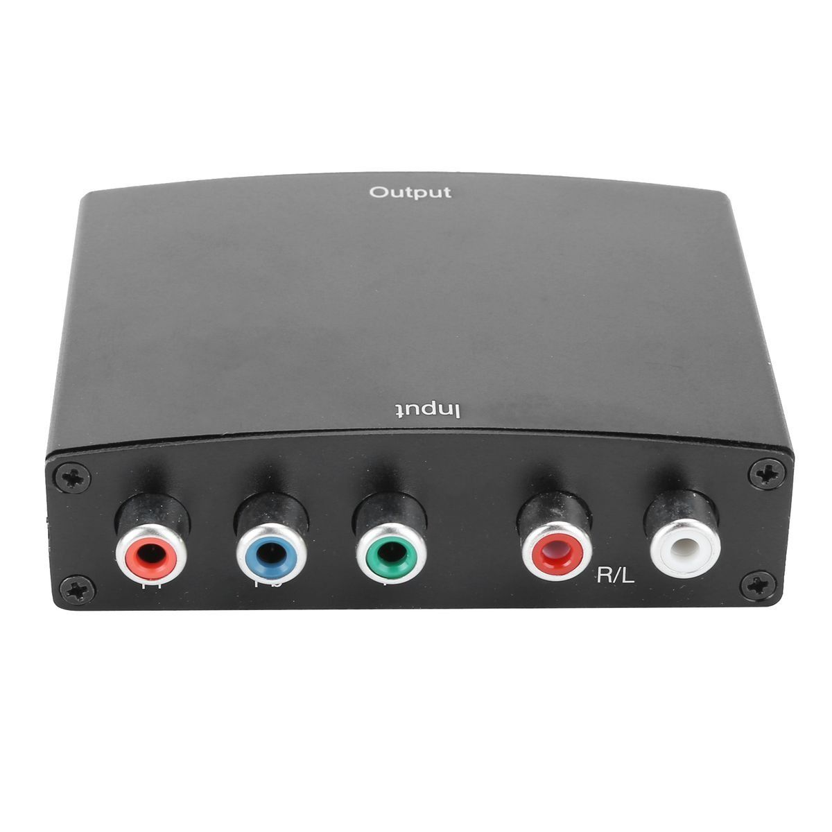 YPbPr to HDMI Adapter L/R Audio RGB Adapter ABS Transformer 100?240VEU Plug - Image 1