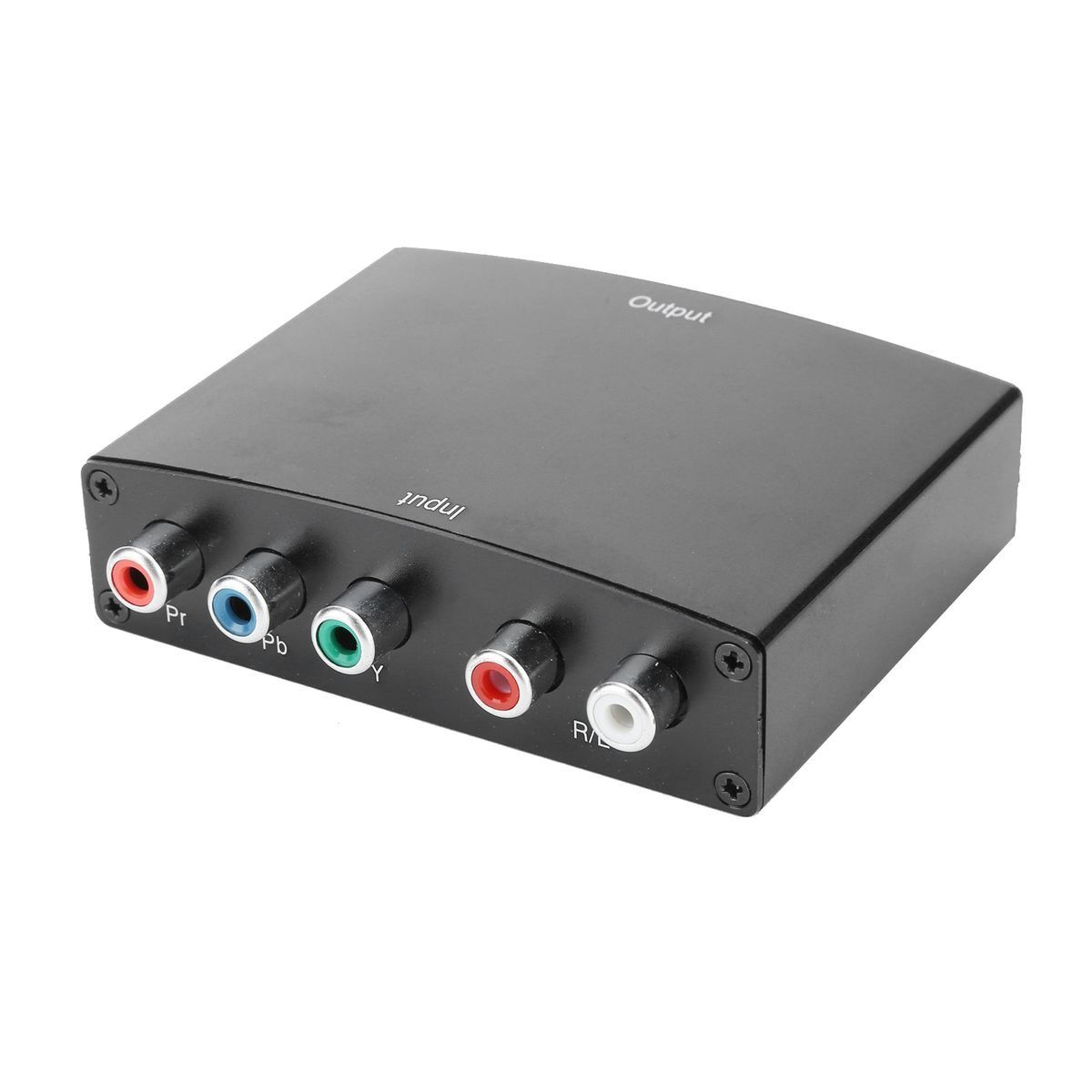 YPbPr to HDMI Adapter L/R Audio RGB Adapter ABS Transformer 100?240VEU Plug - Image 2