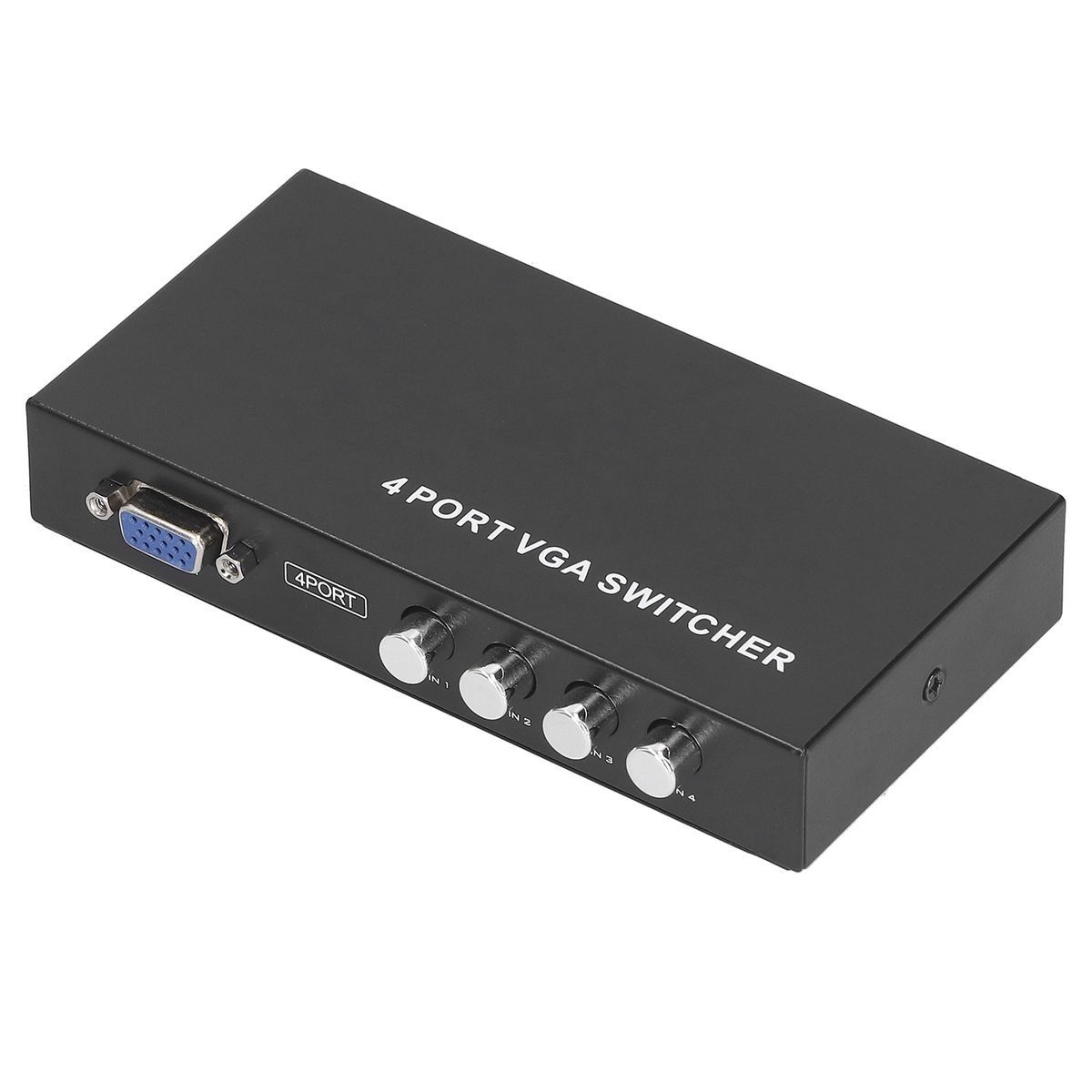 4 Port VGA Switcher SVGA Monitor Sharing Switch Box 4?in?1?out for LCD PC T - Image 3