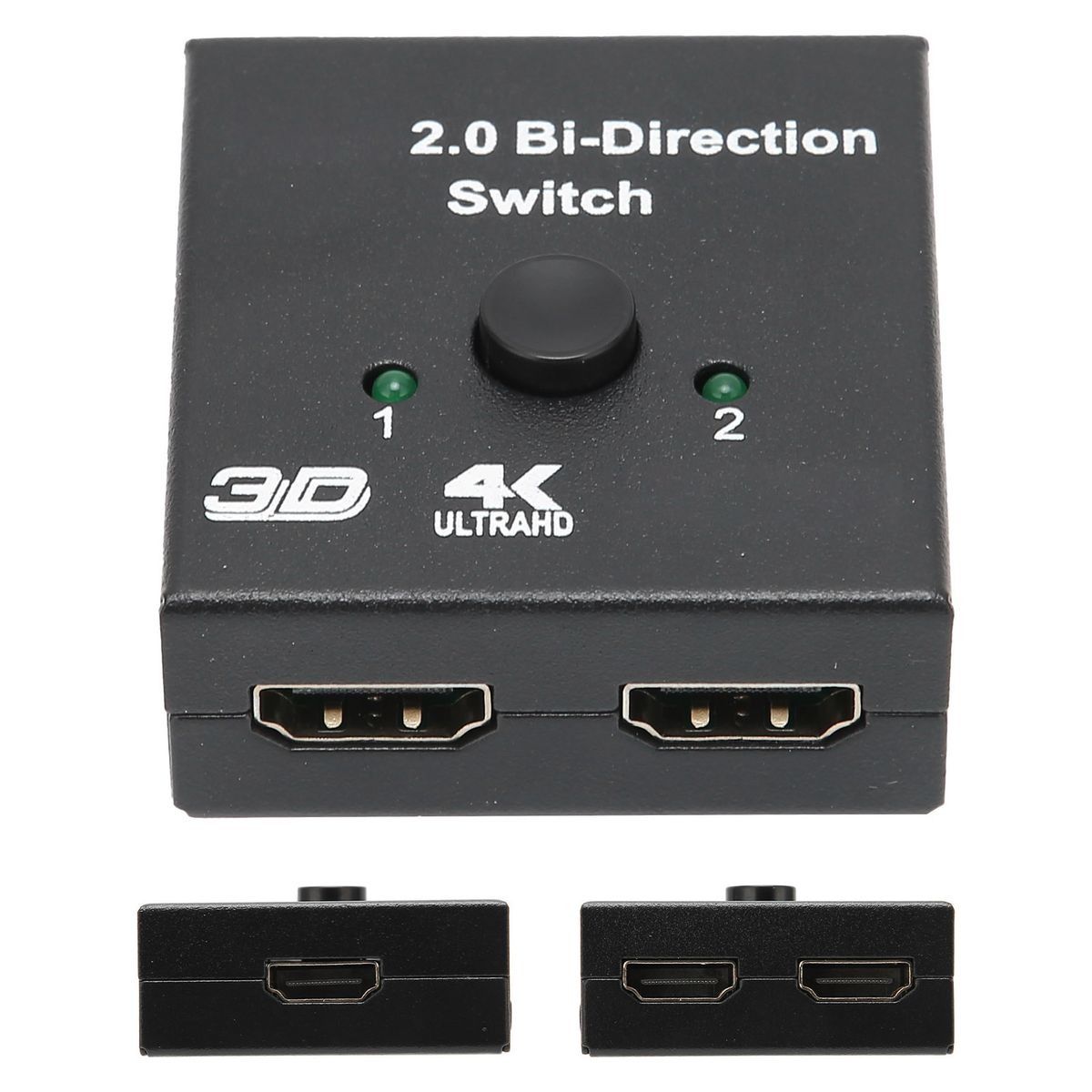 BiDirection Switch HighDefinition Multimedia Interface Splitter Adapter Ada - Image 4