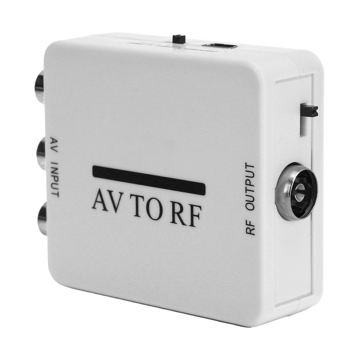 Video Adapter Mini Audio Adapter TV Amplifier RCA AV CVSB to RF 67.25MHz 61 - Image 1