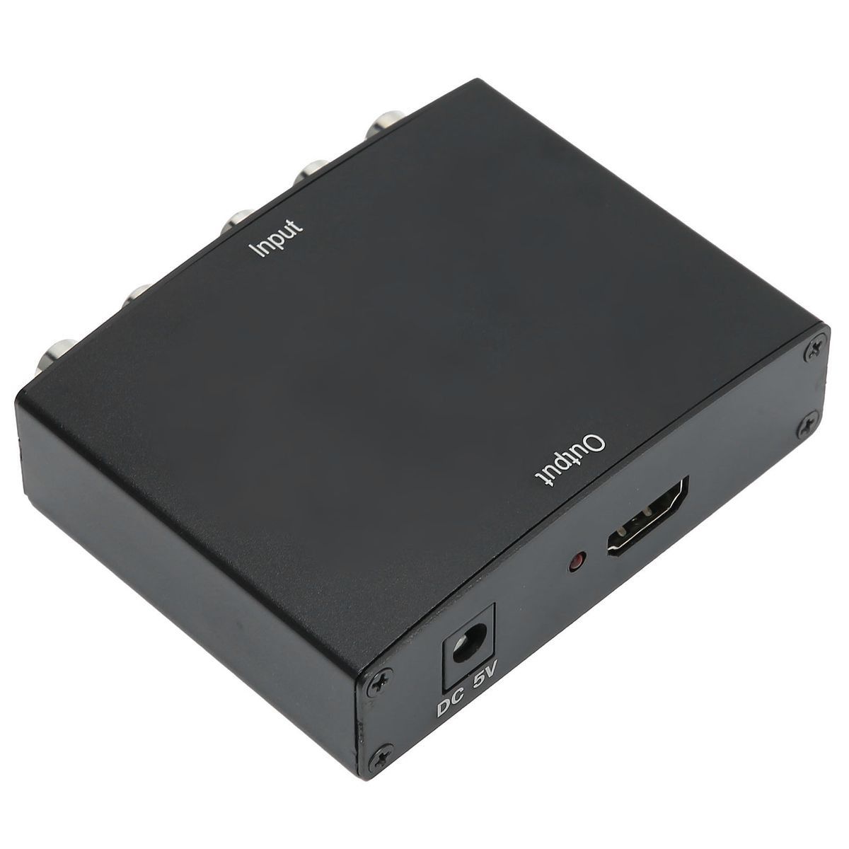 YPBPR to HDMI Adapter Video Audio 1080P Computer Accessory 100-240VAU Plug - Image 2