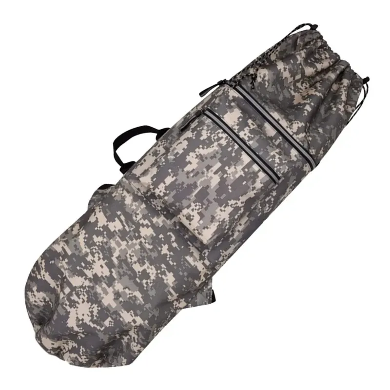 Skateboard Bag Longboards Carrying Case Double Shoulder Backpack Outdoor Travel - Gray Camouflage - Image 4