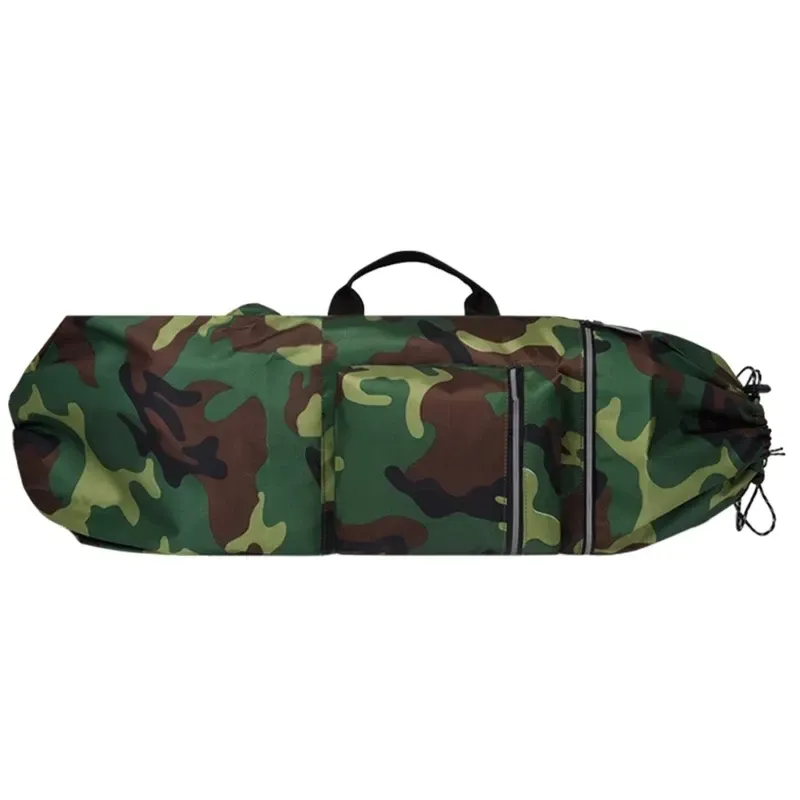 Skateboard Bag Longboards Carrying Case Double Shoulder Backpack Outdoor Travel - Black - Image 5
