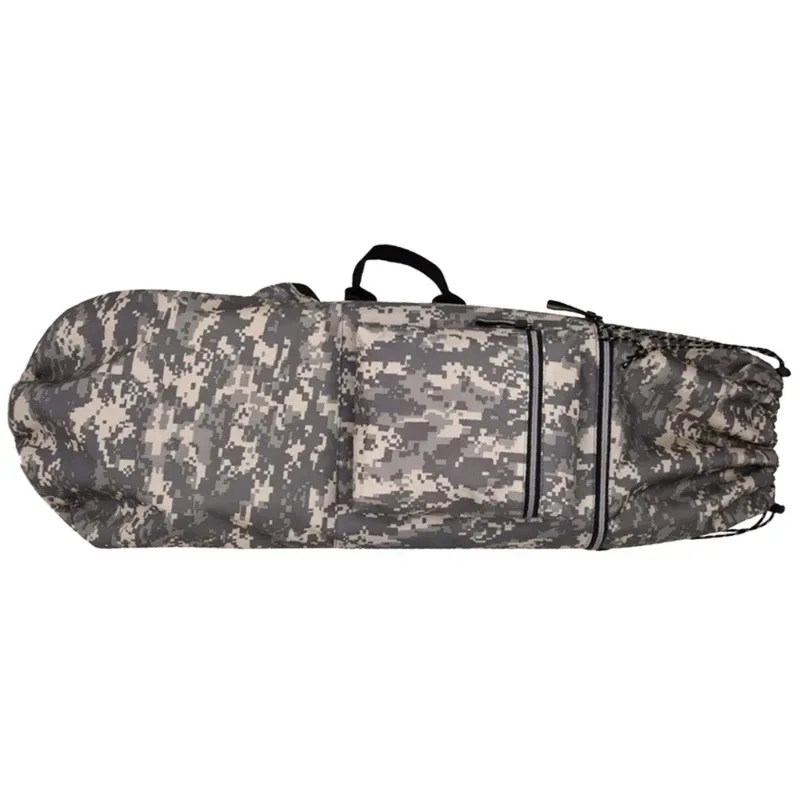 Skateboard Bag Longboards Carrying Case Double Shoulder Backpack Outdoor Travel - Green Camouflage - Image 3